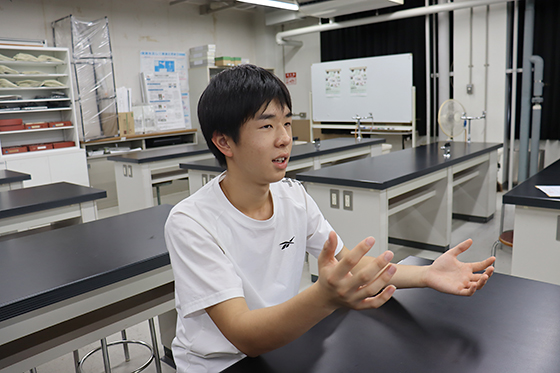 奈良女子大学附属中等教育学校 水野太陽さん