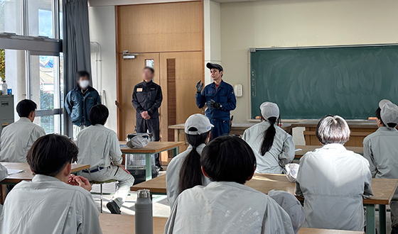 愛知県立猿投農林高等学校 森先生 授業の様子