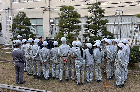 愛知県立猿投農林高等学校 森先生 実習の様子
